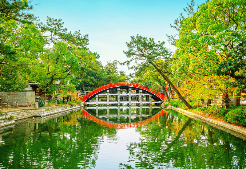 ศาลเจ้า Sumiyoshi Taisha สถานที่ที่สามารถเรียนรู้ประวัติศาสตร์และวัฒนธรรมของญี่ปุ่น
