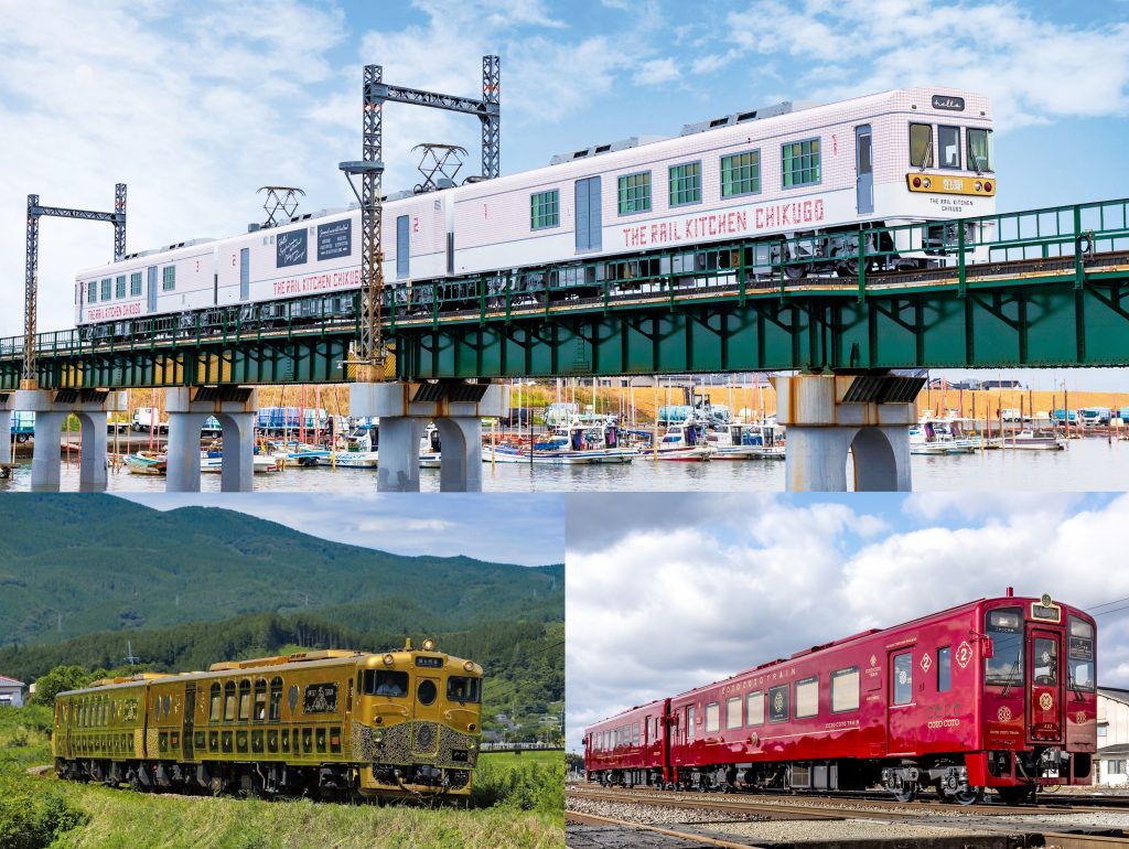 แนะนำรถไฟท่องเที่ยวที่วิ่งในตัวเมืองฟุกุโอกะ